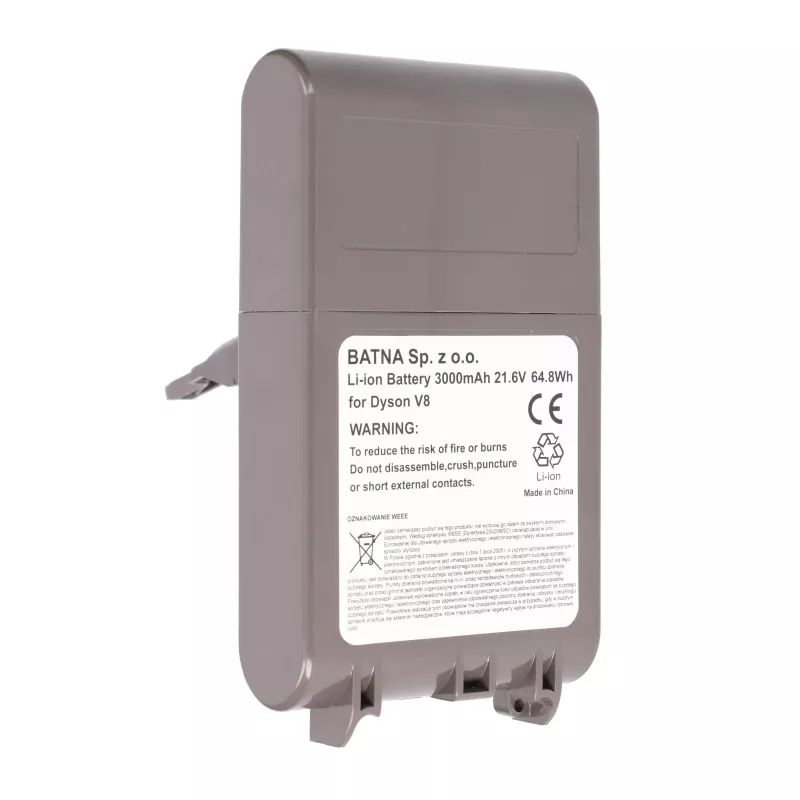 Batteria Dyson V8 21,6V 3000mAh