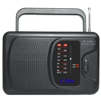 Radio a rete e a batteria FM, LW Eltra Ania