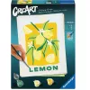 Ravensburger CreArt set di pittura – Limoni (design 25515) per progetti di pittura su tela