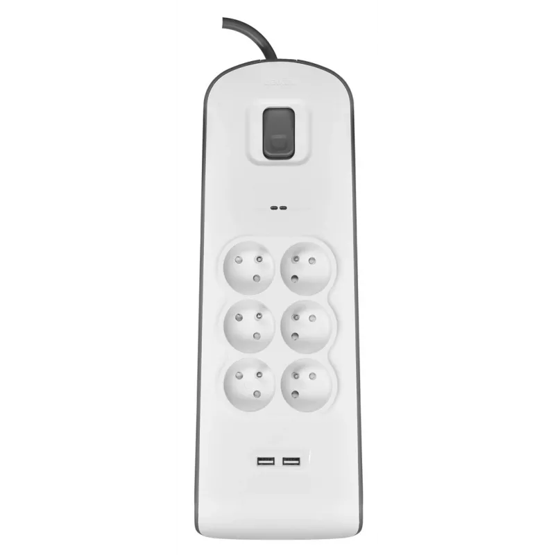 Protezione da sovratensione Belkin BSV604ca2m bianco 6 prese AC 2 m