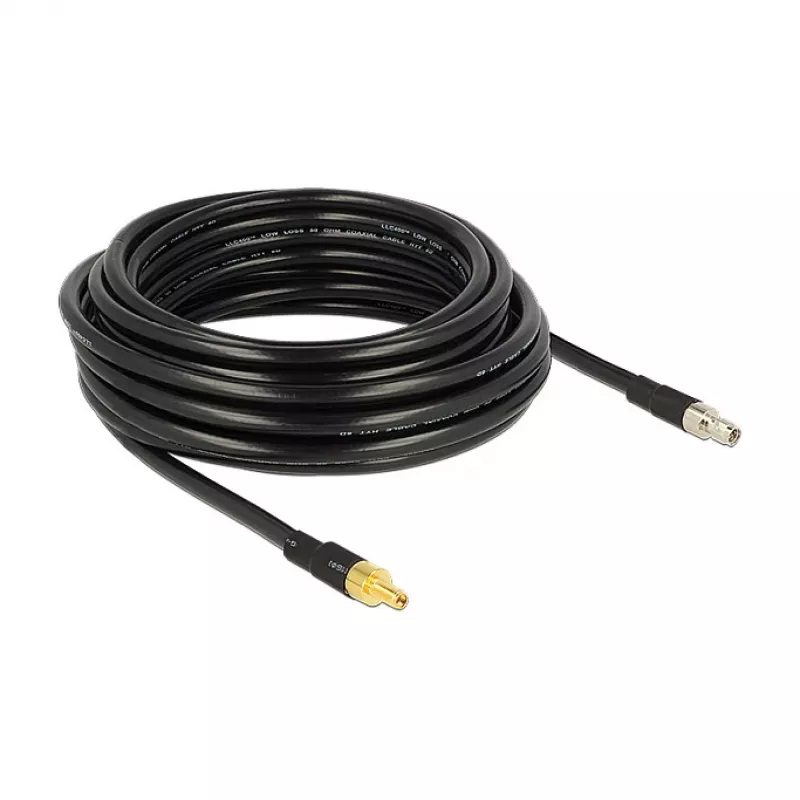 Cavo coassiale DeLOCK 10 m SMA/SMA CFD400 LLC400 nero