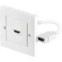 Wentronic Goobay scatola a muro HDMI™ - 1 x HDMI™ Type-A femmina > 1 x HDMI™ Type-A femmina (51722)