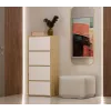 Comodino ALMA rovere artisan/bianco
