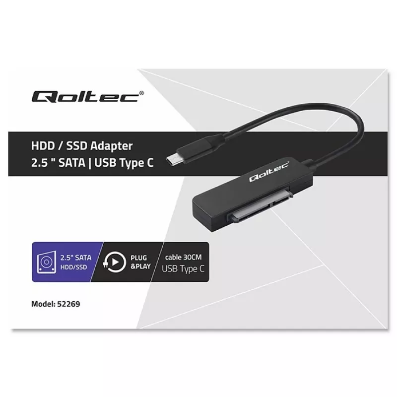 Adattatore SATA QOLTEC 52269 per unità da 2,5