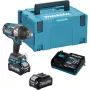 Avvitatore a impulsi a batteria TW001GM201 XGT, 40 Volt blu/nero, 2x batteria Li-Ion XGT 4 Ah, in valigetta