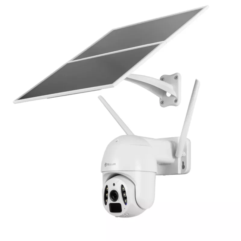 Telecamera di sorveglianza Tellur Smart WiFi Solar Camera P&T 3MP 2K UltraHD