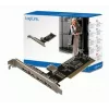 LogiLink PC0028 scheda PCI USB 2.0, 4 porte esterne + 1 interna
