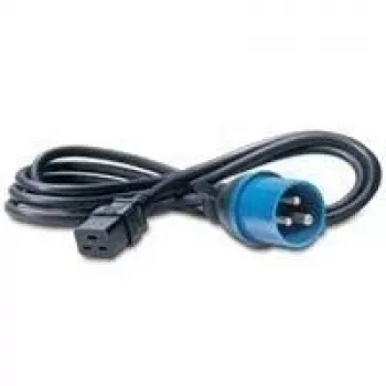 Cavo di alimentazione Bachmann 346.112 nero blu 3 m IEC 309 C19