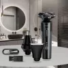 Set di rasatura Maestro MR-678 3-in-1 USB 90 min. trimmer rasoio groomer ricaricabile