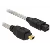 Cavo FireWire A/B DeLOCK 82588 1,0 m grigio