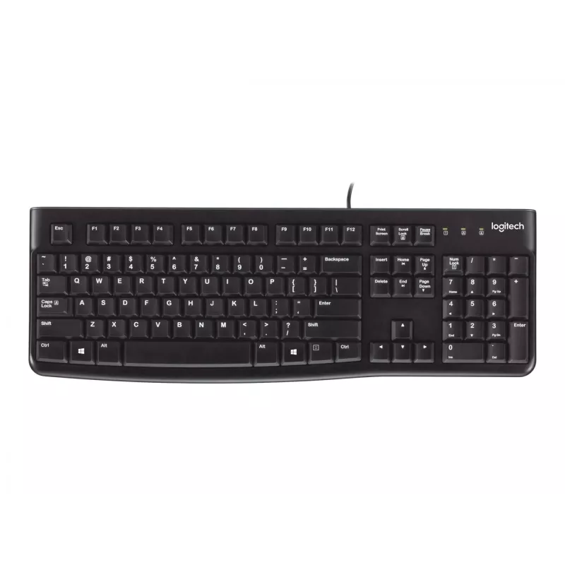 Tastiera K120 For Business Blk - Heb - EMEA-914