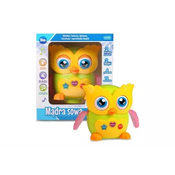 Giocattolo didattico interattivo Artyk E-Edu Wise Owl modello 137792 con audio e luce
