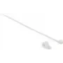 Fascetta fermacavo con fissaggio a vite DeLOCK 18865 nylon bianco 22mm 10 pz.
