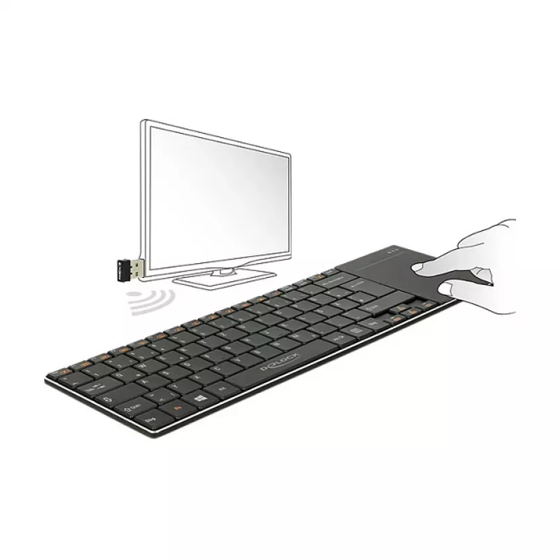 Tastiera per dispositivi mobili DeLOCK 12454