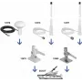 NAVILOCK - antenna - navigazione - 28 dBi - antenna direzionale - esterno, interno, nave