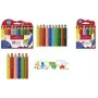 Faber-Castell Grippy matite colorate, assortite, 6 pz.