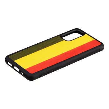 Custodia per cellulare man and wood Galaxy S20 Reggae nero