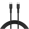 CANYON cavo OnWire 60CL C-C 60W COLOR intrecciato 1m nero