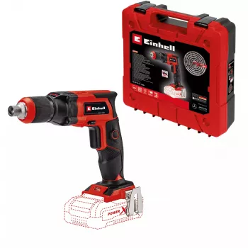 Einhell TE-DY 18 Li-Solo. Velocità a vuoto: 4000 giri/min. Fonte di energia: batteria/accumulatore, tensione batteria: 18 V. Larghezza: 980 mm. Peso pacco: 2,8 kg, Ve