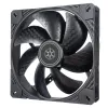 Ventola di raffreddamento SILVERSTONE SST-SF140B 140 mm nera ventola assiale per case PC
