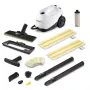 Pulitore a vapore Kärcher SC 3 EasyFix Plus — serbatoio acqua 1 L, 1900 W, pressione vapore 3,5 bar, bianco