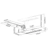 Supporto passivo per tastiera Maclean MC-795