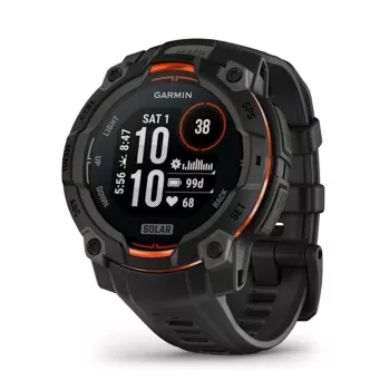 Garmin Instinct® 3 – 45 mm, orologio solare nero