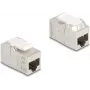 Delock 90718 Accoppiatore modulo Keystone RJ45 jack a RJ45 jack, Cat.6A, schermato