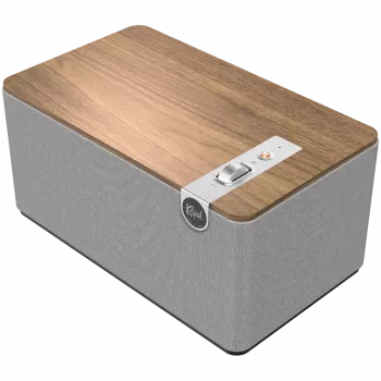 Klipsch the Three Plus sistema di altoparlanti Bluetooth Premium noce USB RCA...