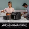 Ninja AF200EU friggitrice doppia 7,6 L stand-alone 2400 W friggitrice ad aria nera