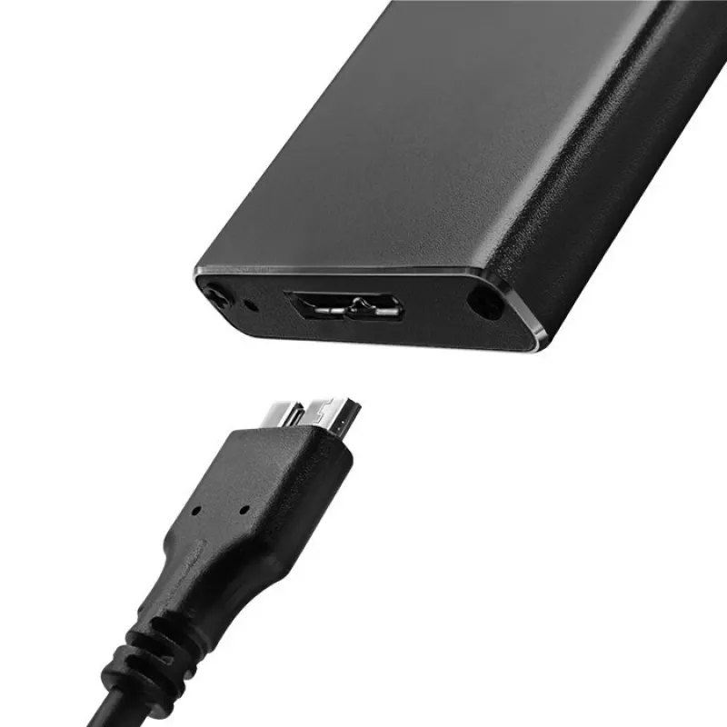 Case per SSD M.2 SATA QOLTEC 51854 USB 3.0 senza attrezzi