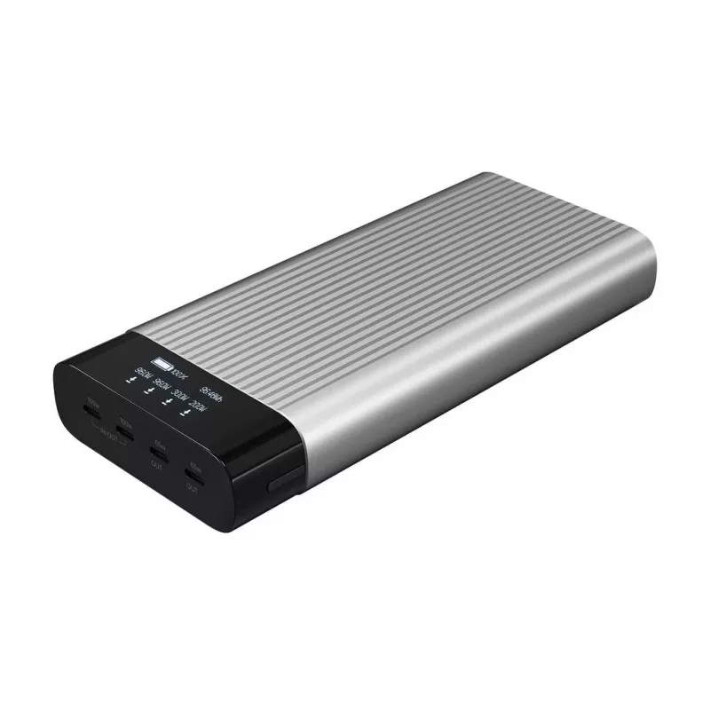 HYPER HJ245B Powerbank 27000 mAh argento