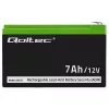 Batteria AGM Qoltec 53076 | 12V | 7Ah | sicurezza