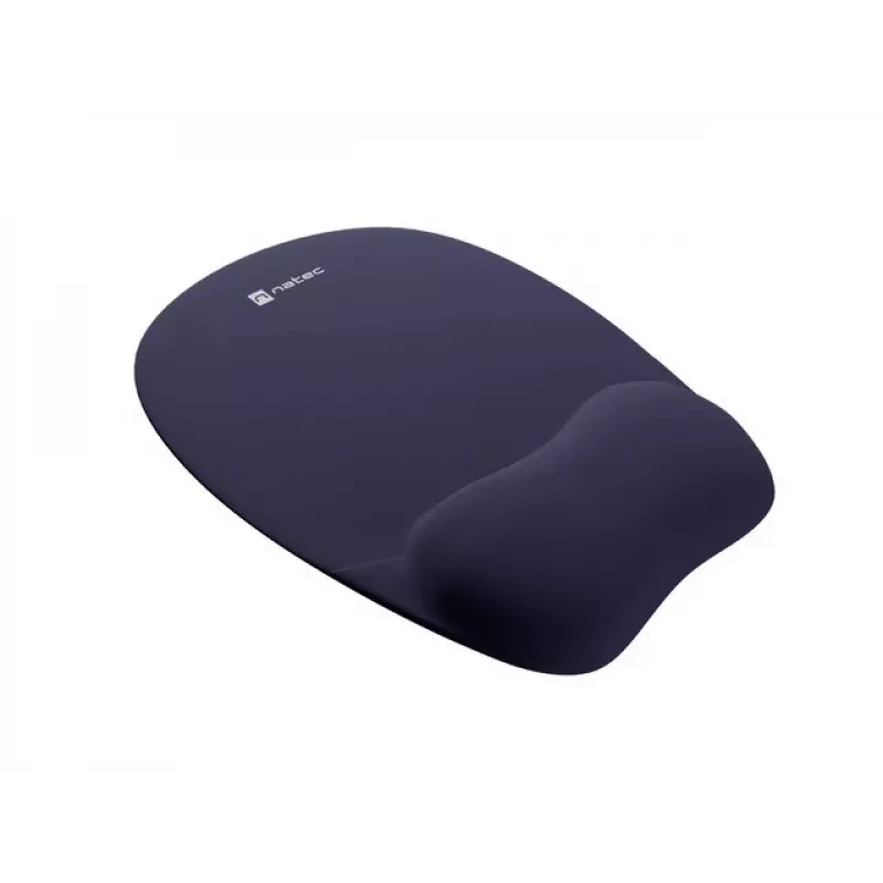Natec Chipmunk tappetino mouse blu navy 230x200mm memory foam