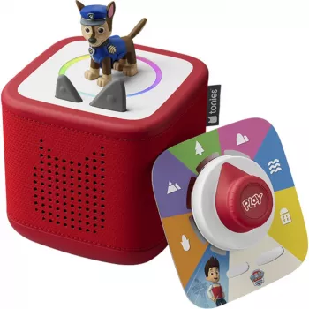Toniebox 2 rosso set di gioco Paw Patrol Chase, altoparlante
