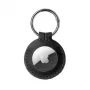Custodia protettiva in pelle per Apple AirTag FIXED FIXWAT-C2-BK vera pelle di vitello nero custodia compatta