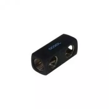 Alphacool HF Connection Terminal 5 vie G1/4 FF - nero profondo (17027)