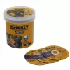 DeWalt DT20540-QZ Metal Target Inox dischi da taglio 125 x 1,0 mm, confezione da 100