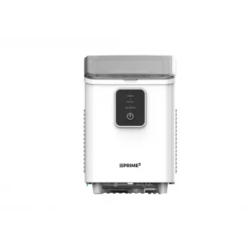 Fabbricatore di ghiaccio portatile PRIME3 SIM31 — serbatoio 1,7 L, 12 kg/24h, 120 W, R600A, argento