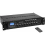 Amplificatore mixer Omnitronic MAVZ-60.6P 60W 100V – amplificatore mixer PA con potenza di uscita 60 W e linea 100 V