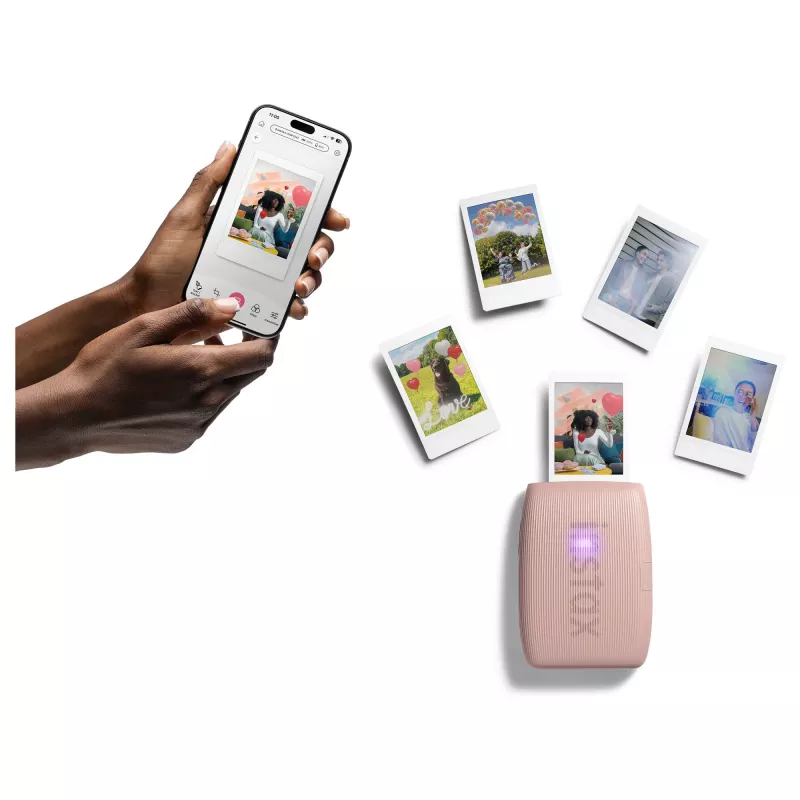 Stampante per foto Fujifilm Instax Mini Link 3 rosa Bluetooth stampante istantanea portatile