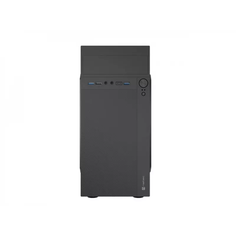 Case PC NATEC Helix Mini Tower nero — microATX/Mini-ITX, 3×3,5