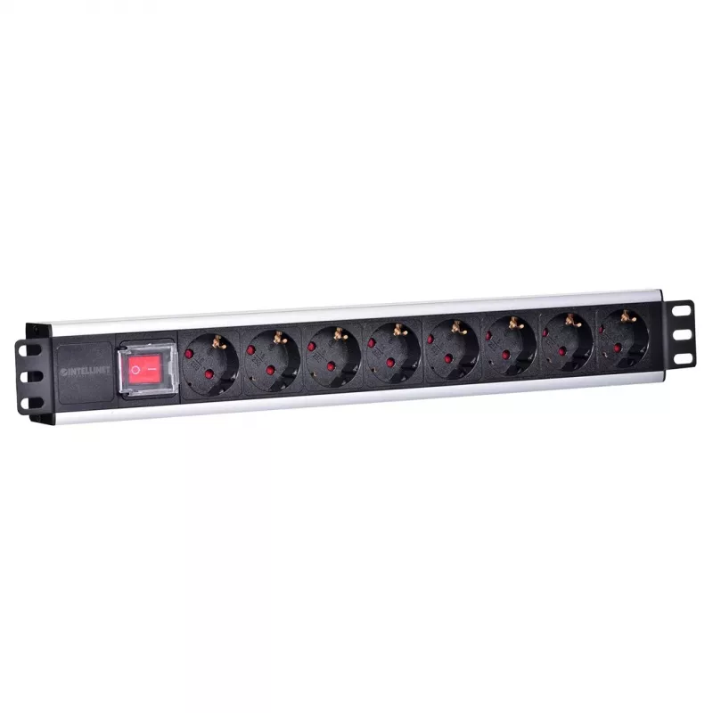 Ciabatta rackmount Intellinet 19 pollici 8 prese versione tedesca