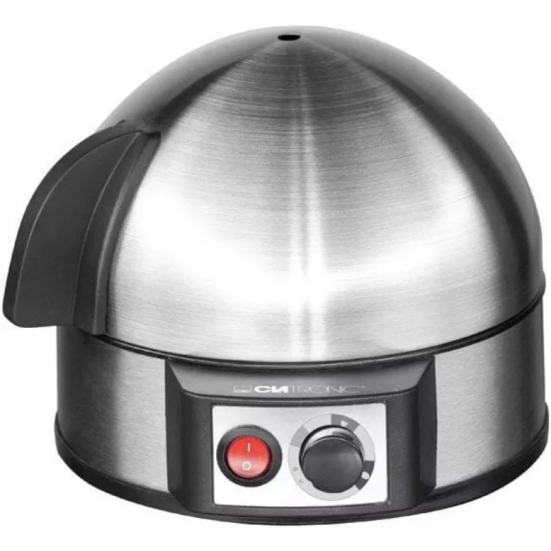 Cuociuova Clatronic EK 3321 7 uova 400 W nero, acciaio inox