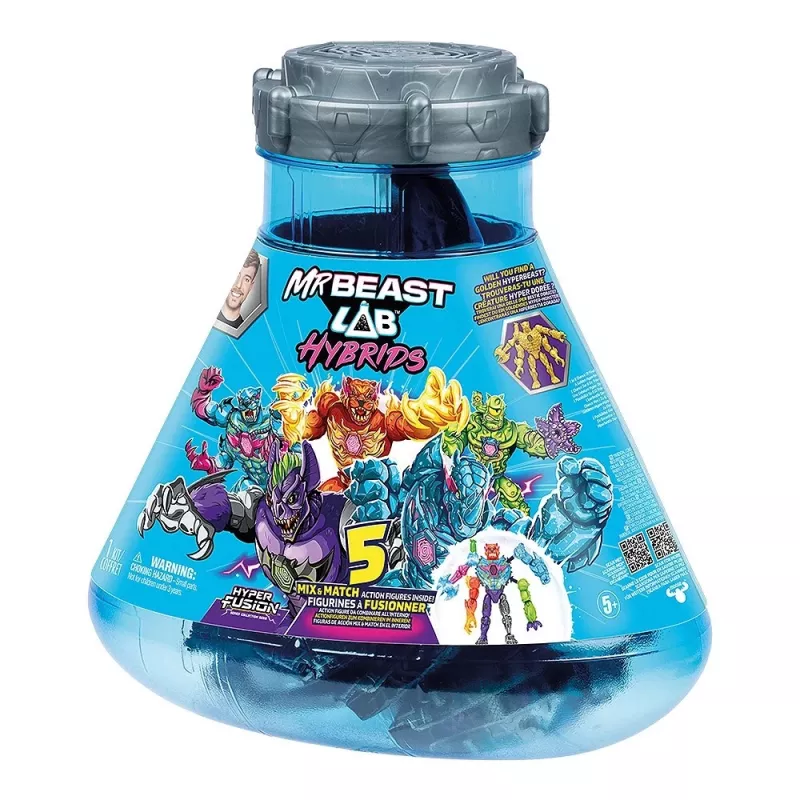 Set figurine Cobi Mr Beast Lab Hybrids Megapack con minifigure da collezione MO-24910