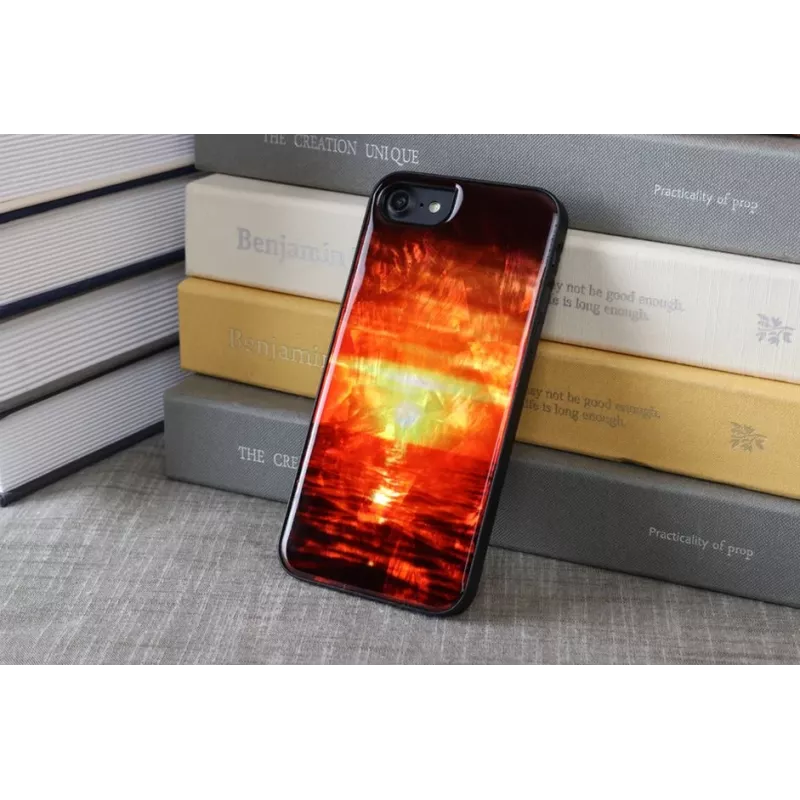 Custodia iKins per Apple iPhone 8 / 7 — sunset nero