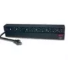 APC Rack PDU, Basic, 1U, 20A, 120V unità di distribuzione dell'alimentazione (PDU) nero