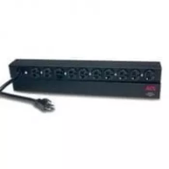 APC Rack PDU, Basic, 1U, 20A, 120V unità di distribuzione dell'alimentazione (PDU) nero