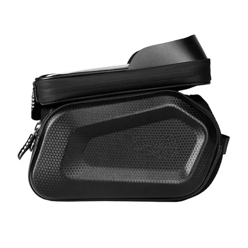 Extralink borsa per bici, borsa da telaio impermeabile con custodia per telefono