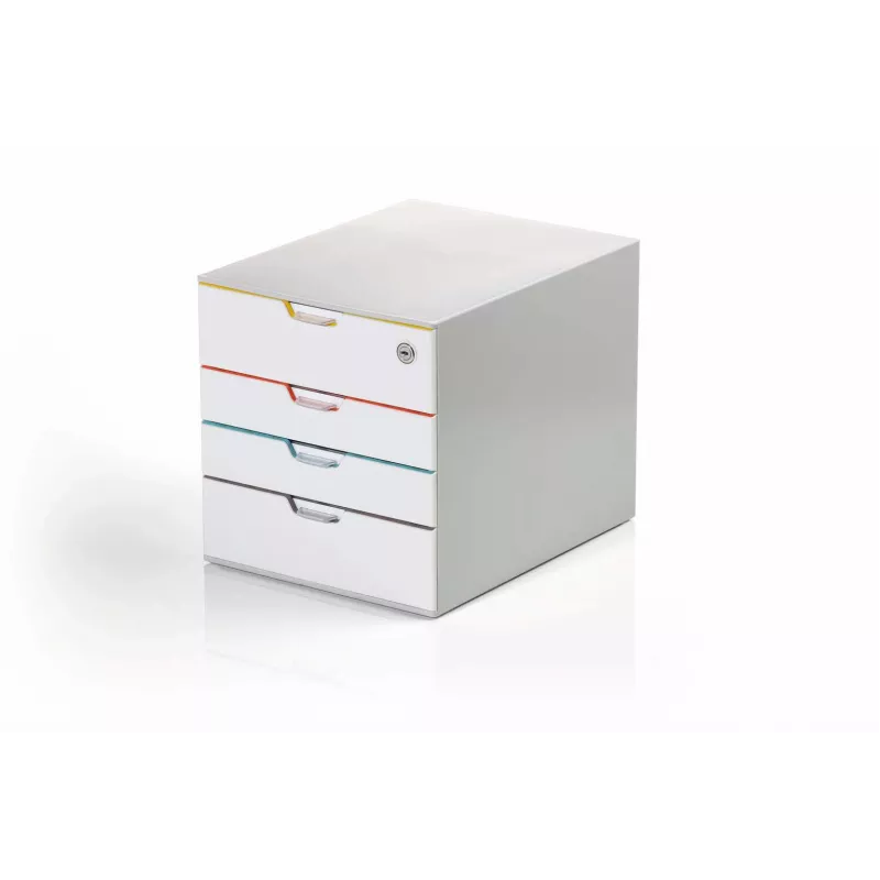 Durable VARICOLOR MIX 4 SAFE grigio plastica 4 cassetti